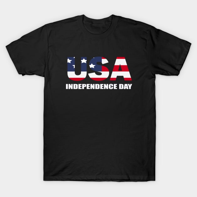 Independence Day, USA, Flag america, gift T-Shirt by Hercules t shirt shop